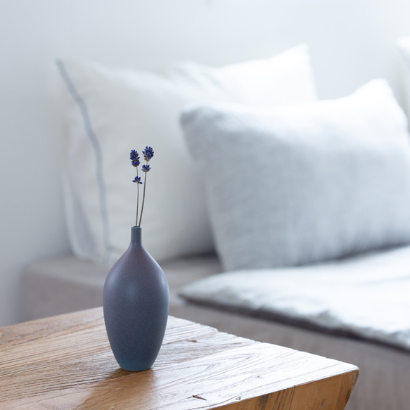 フラワーベース＆ドライフラワー　No.004 Dusk Navy 2枚目の画像