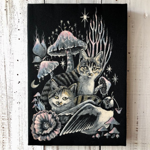 グループ展出展情報】 京都のGallery 『GEORGE』「きのことねこ