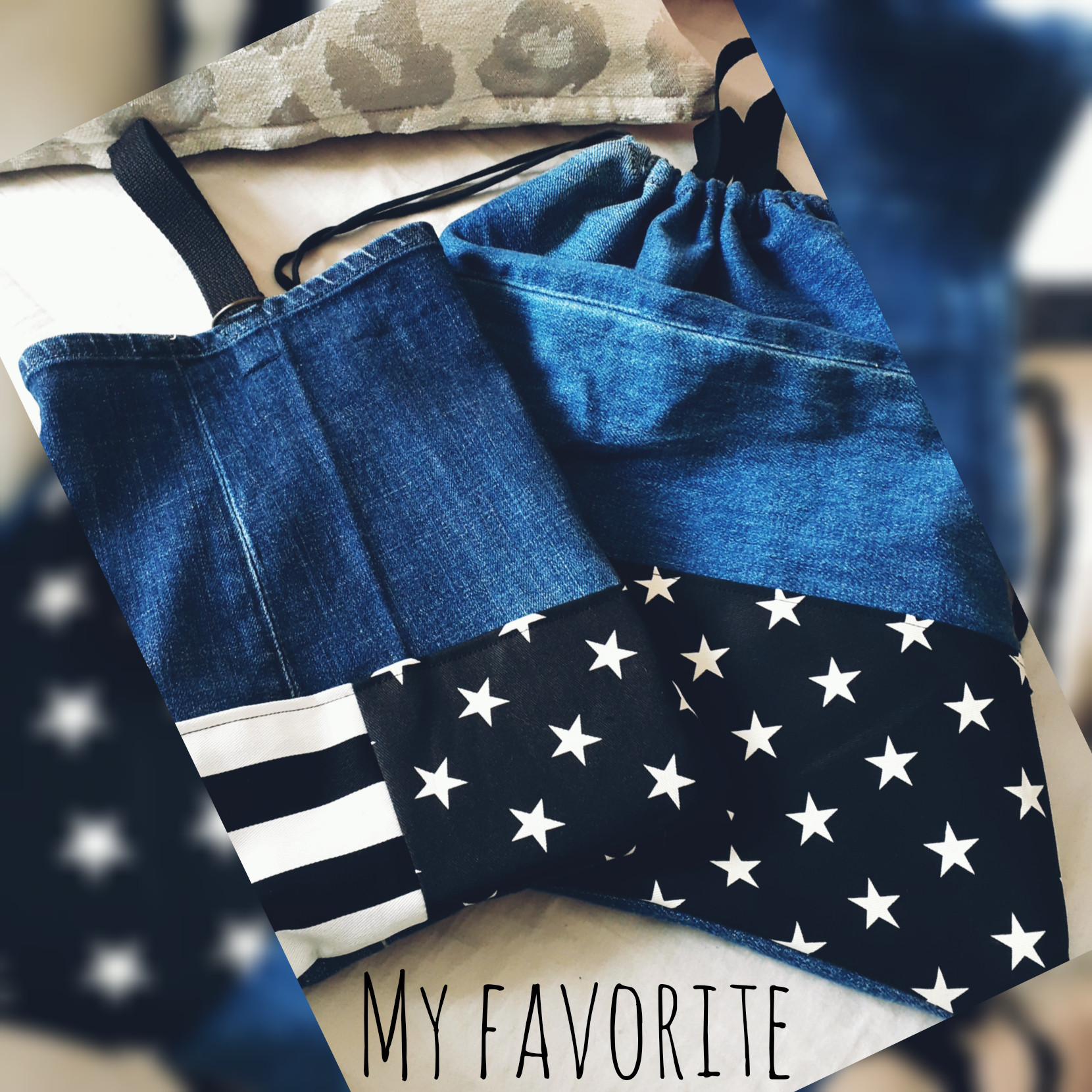 オーダー商品　イニシャル刺繍入り　レッスンバック　ナップサック 上履き入れ オーダー商品 イニシャル刺繍入り レッスンバック ナップサック