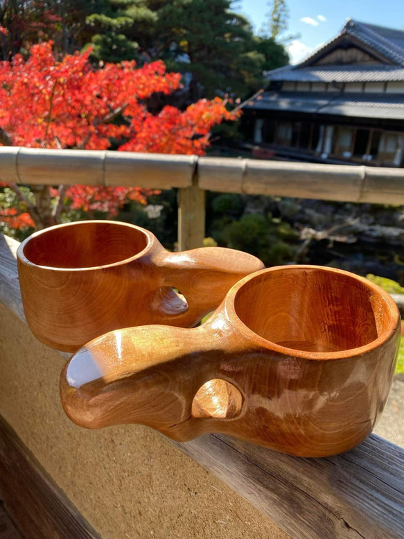 大きな取引 手作りククサ 13956136｜Creema 通販 小島家具製作所 マグカップ バーベキュー・調理用品