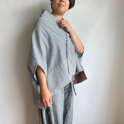 Unique | Triangle HAORI a lining & a brooch -TRH149 第2張的照片