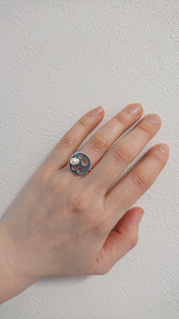 "RENKON"  silver ring 【再販】 5枚目の画像