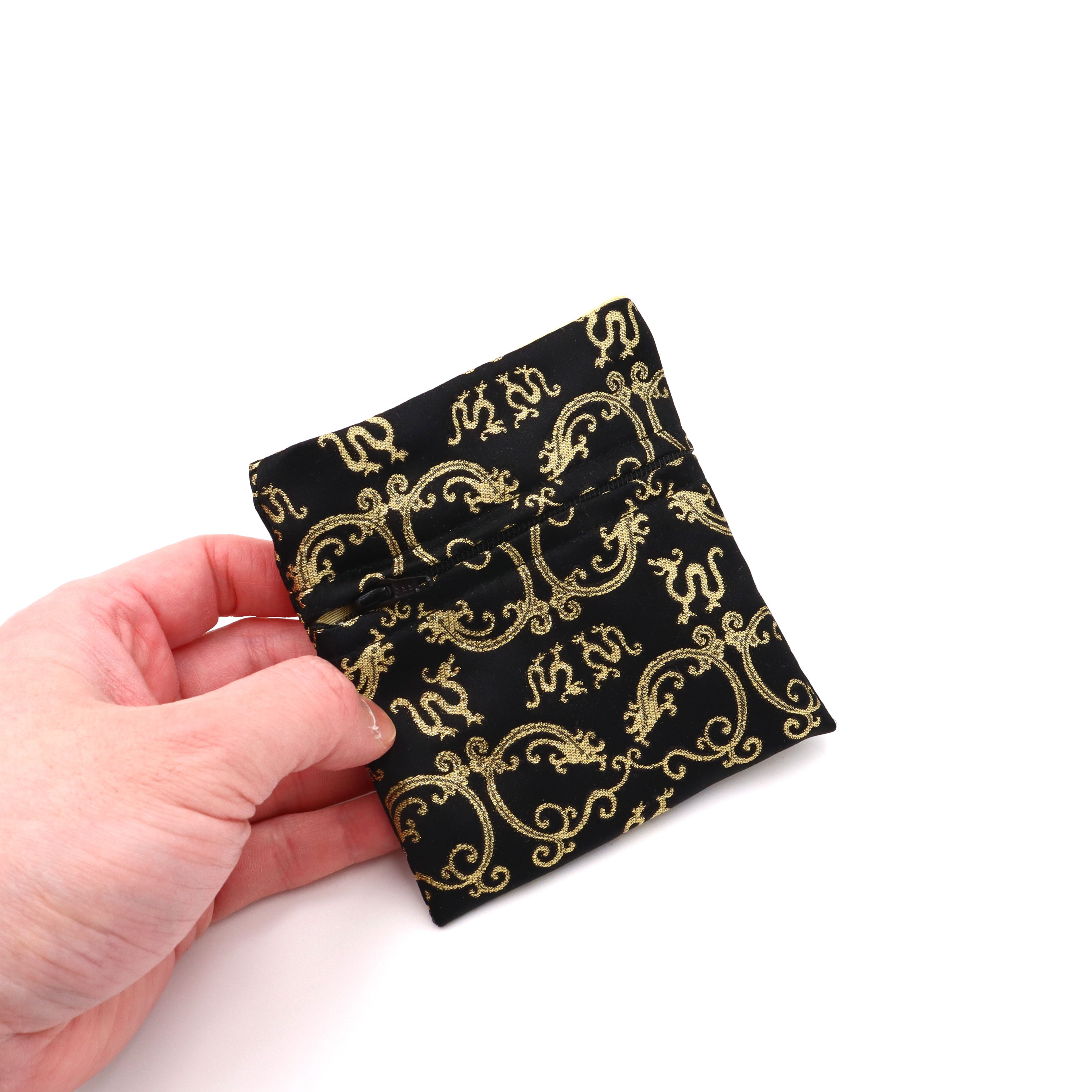 京の錦織　光峯錦織工房　日本の文様を楽しむ　龍の柄　ドラゴン　ポケット財布