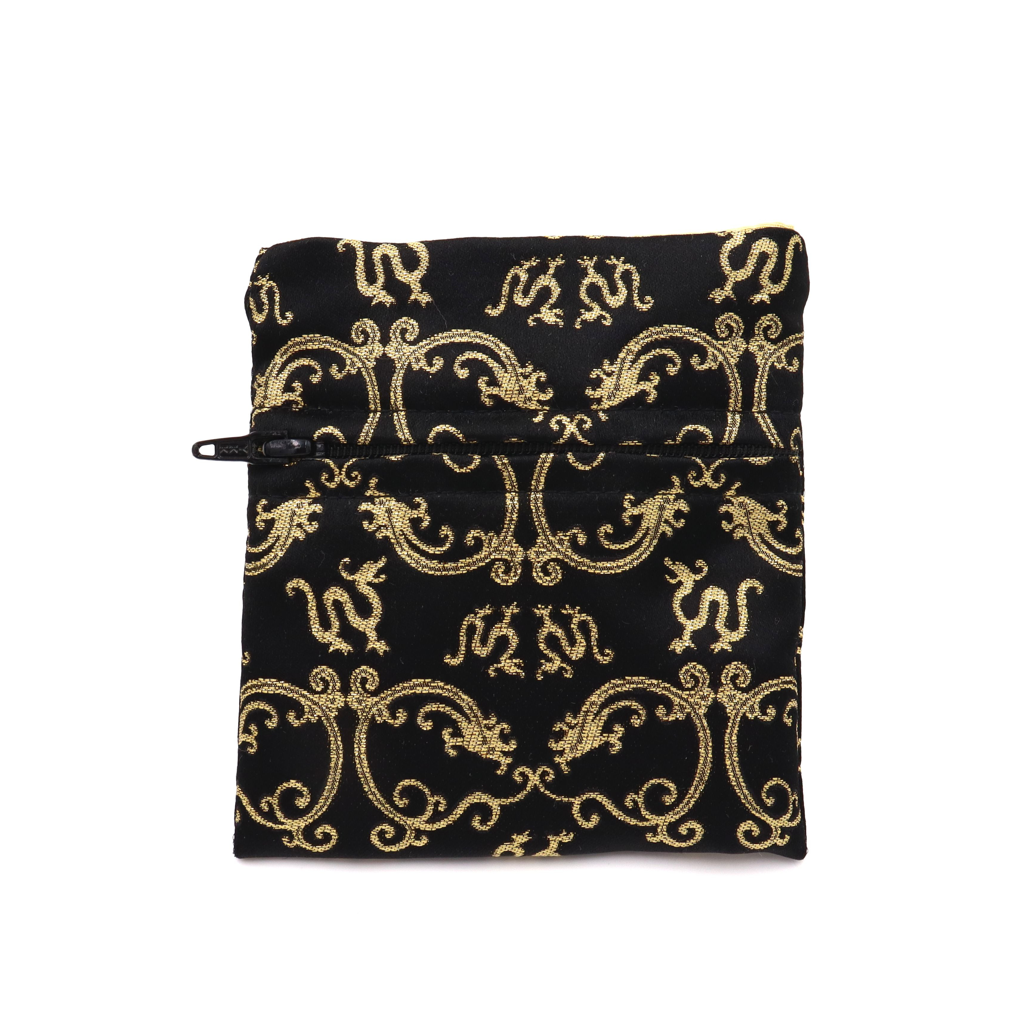 京の錦織　光峯錦織工房　日本の文様を楽しむ　龍の柄　ドラゴン　ポケット財布