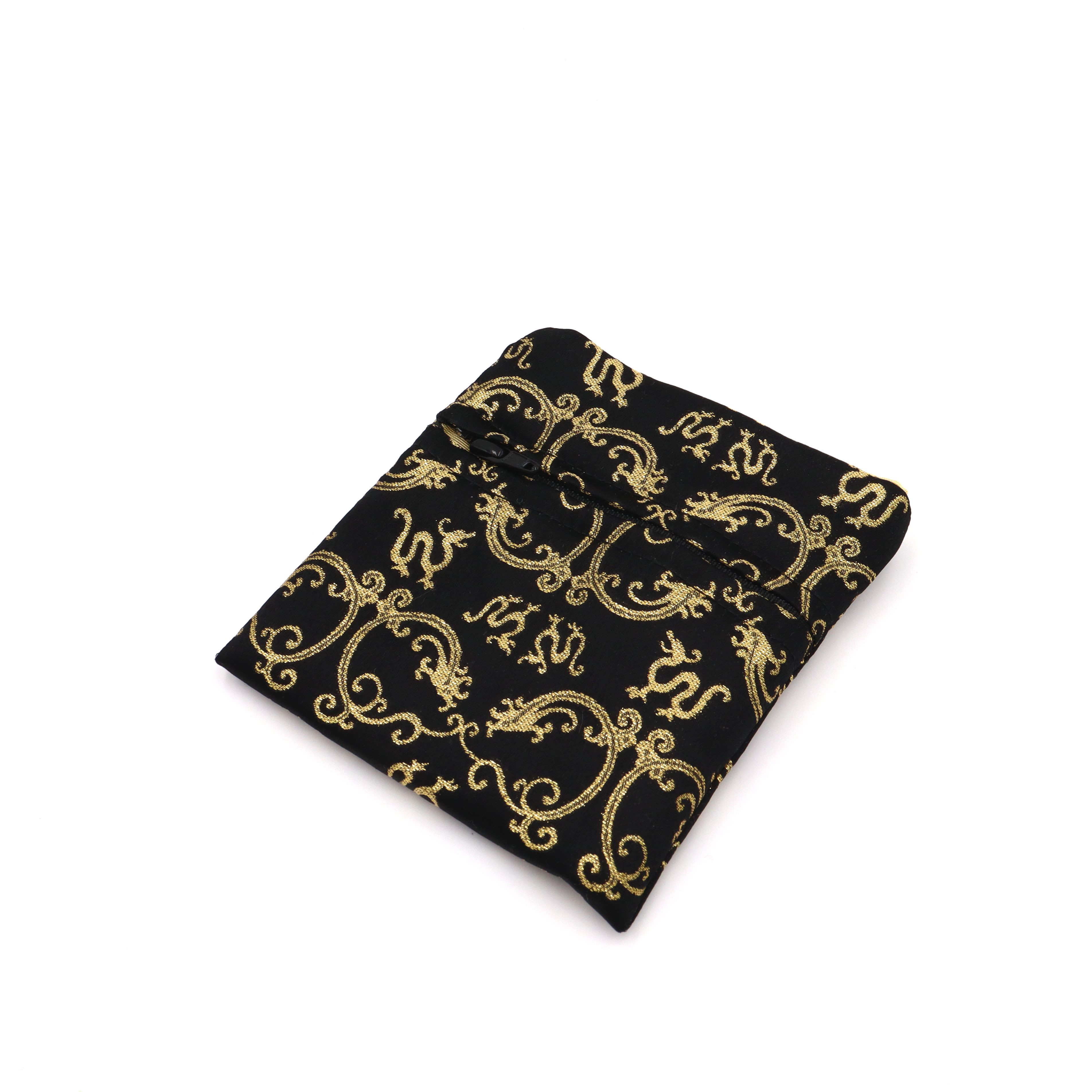 京の錦織　光峯錦織工房　日本の文様を楽しむ　龍の柄　ドラゴン　ポケット財布