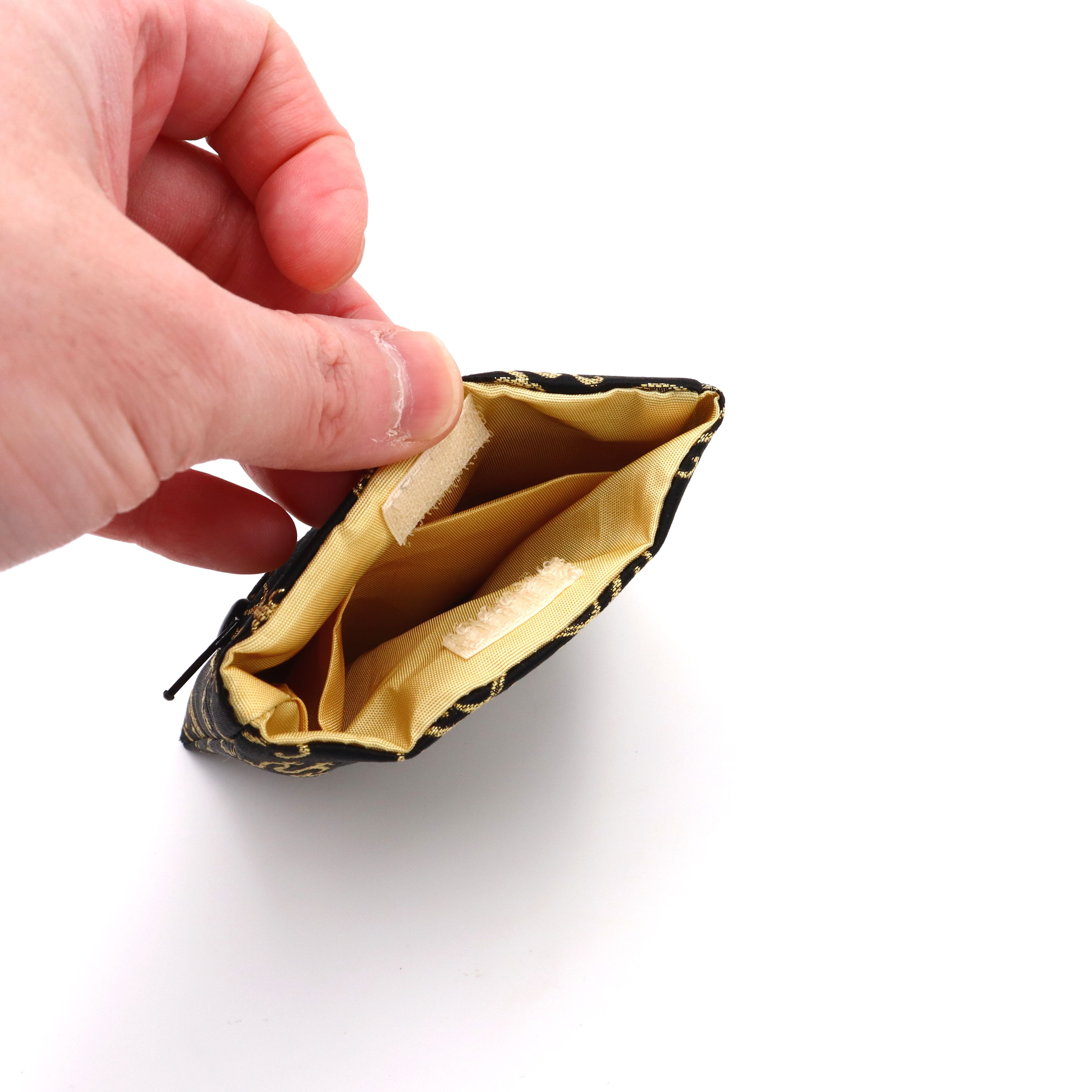 京の錦織　光峯錦織工房　日本の文様を楽しむ　龍の柄　ドラゴン　ポケット財布