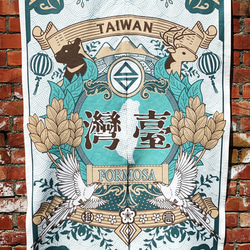 木子創意MUZI 門簾掛布-珍愛台灣 第1張的照片