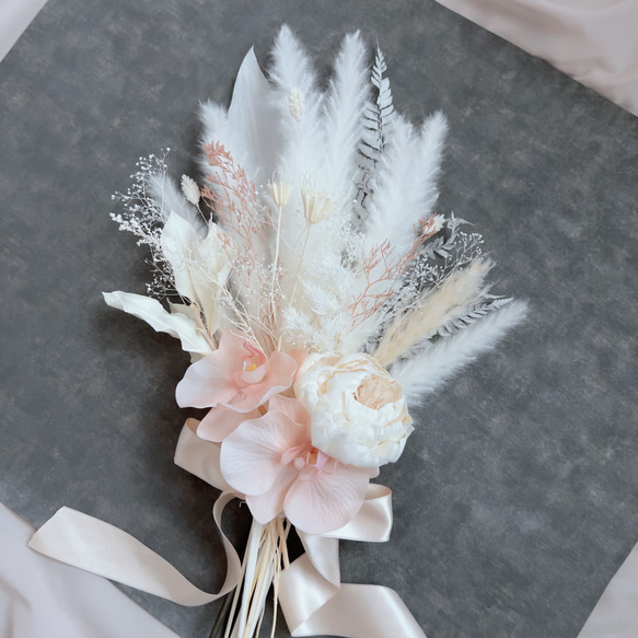 胡蝶蘭&white bouquet 8枚目の画像