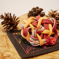 裂織りのベスト　アンティーク 個性的なシルクの裂き織りベスト | iichi 日々の暮らしを