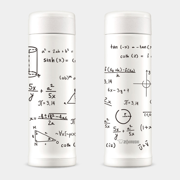 禮物推薦 畢業禮 生日禮 數學公式 象印 不鏽鋼 保溫杯 保溫瓶 BTL-PU037 第3張的照片
