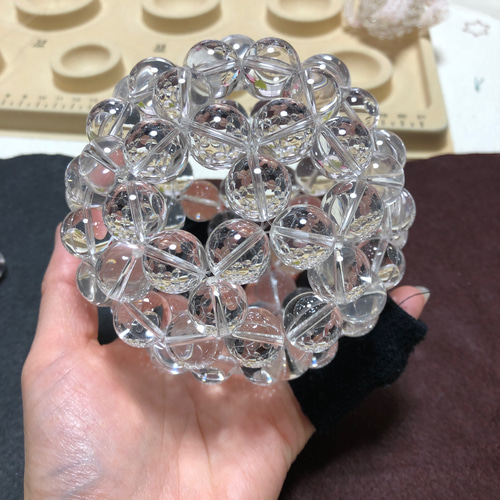 天然石】ブルーアゲート ジオード 球状結晶 木製台座付き インテリア