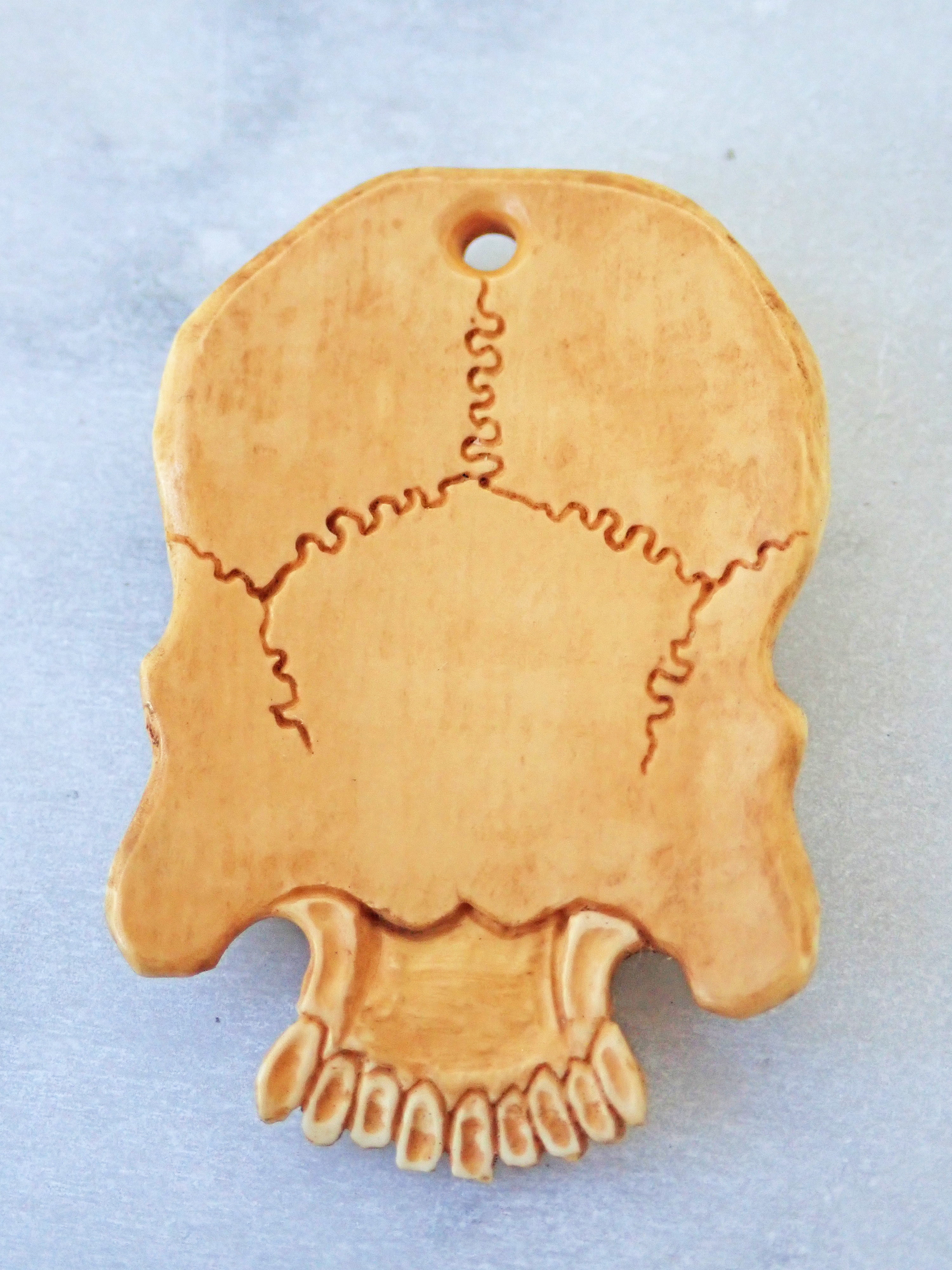 【店主コレクション放出品2】髑髏ペンダント 牙製 野晒 髑髏 骷髅 骸骨 skull netsuke スカル 根付 【店主コレクション放出品2】髑髏ペンダント 牙製 野晒 髑髏 骷髅 骸骨 skull netsuke スカル 根付