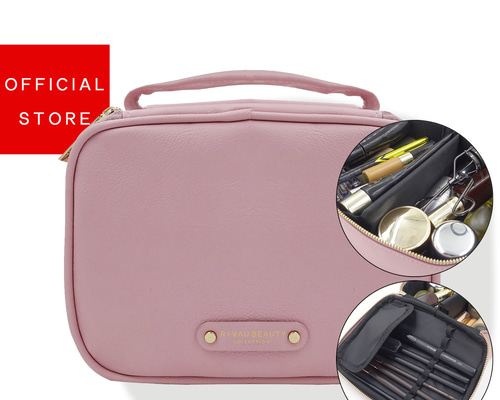 Pack and Go Organizer Makeup Bag | PINK COLOR 2wayバッグ RIVAU