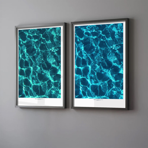 人気 海の絵 インテリア ポスター】【高級印刷紙 アートパネル】北欧