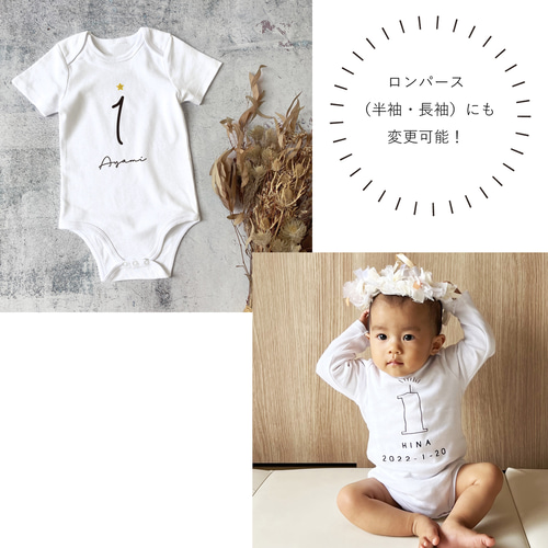 バースデー仕様＊家族Tシャツ3枚セット mom/dad/数字 名入れ