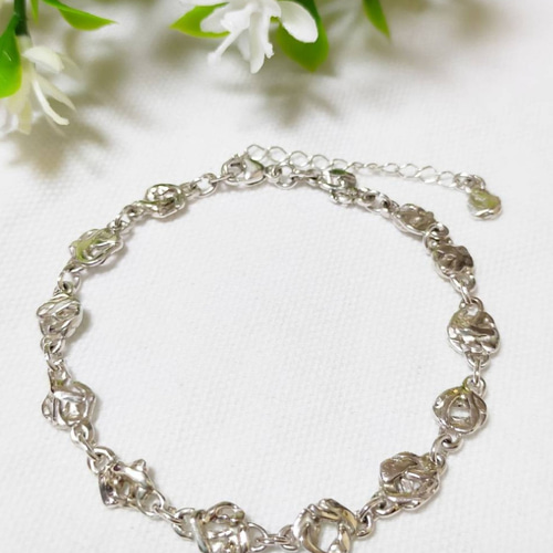 パーツ繋ぎのブレスレット ブレスレット jewelry yuka 通販