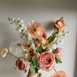 ナチュラルステムのミニブーケ＆ブートニアセット