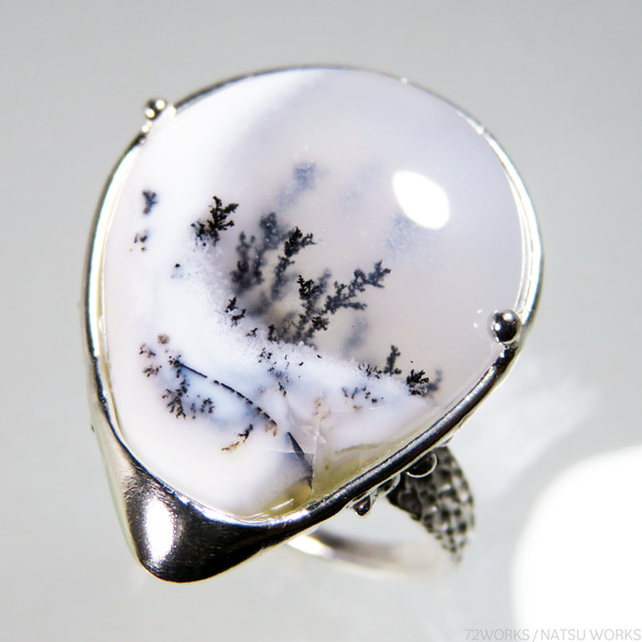 デンドリティックオパールリング / Dendritic Opal Ring 2枚目の画像