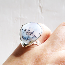 デンドリティックオパールリング / Dendritic Opal Ring 5枚目の画像