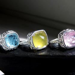 イエローオパール リング / Yellow Opal Ring 6枚目の画像