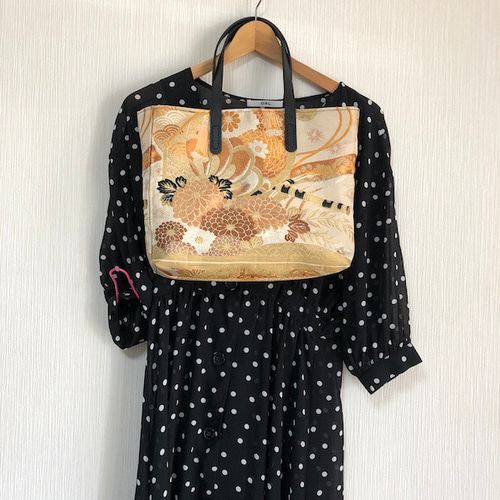 アンズルーム☆ハンドメイド☆ちょっと豪華な トートバッグ