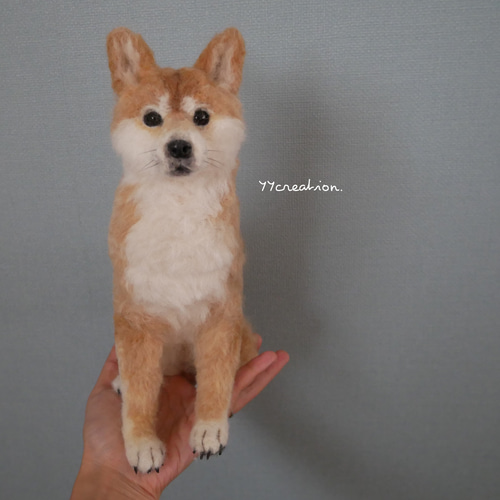 うちの子オーダー羊毛フェルトわんこ 羊毛フェルト YY CREATION 通販