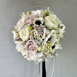 ❁Wedding bouquet❁モノトーンアンティークのブーケ【40517】 7枚目の画像