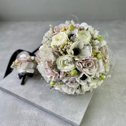 ❁Wedding bouquet❁モノトーンアンティークのブーケ【40517】 8枚目の画像