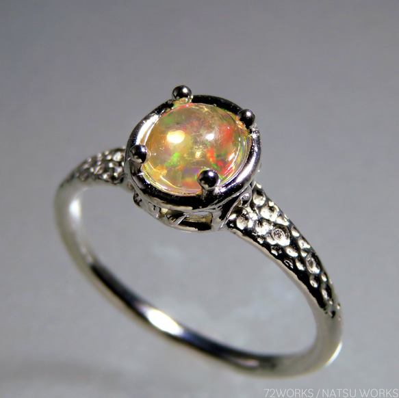 ファイアオパール リング / Fire Opal Ring 2枚目の画像