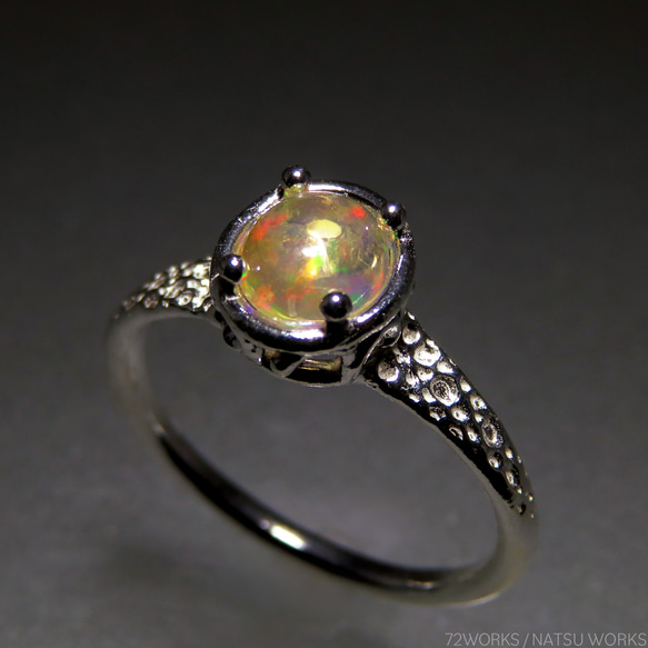 ファイアオパール リング / Fire Opal Ring 6枚目の画像