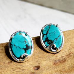 ターコイズ ピアス / Turquoise Earring 1枚目の画像