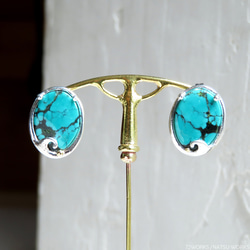 ターコイズ ピアス / Turquoise Earring 2枚目の画像