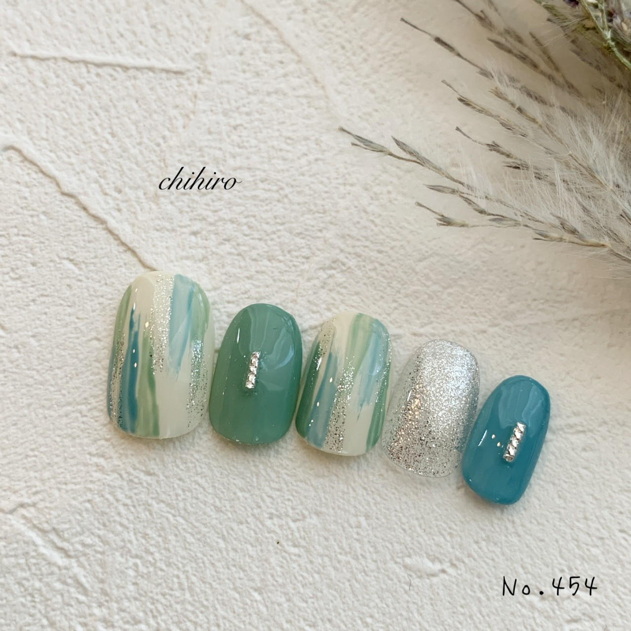 ネイルチップ No.454 ネイルチップ（つけ爪） CHIHIRO 通販