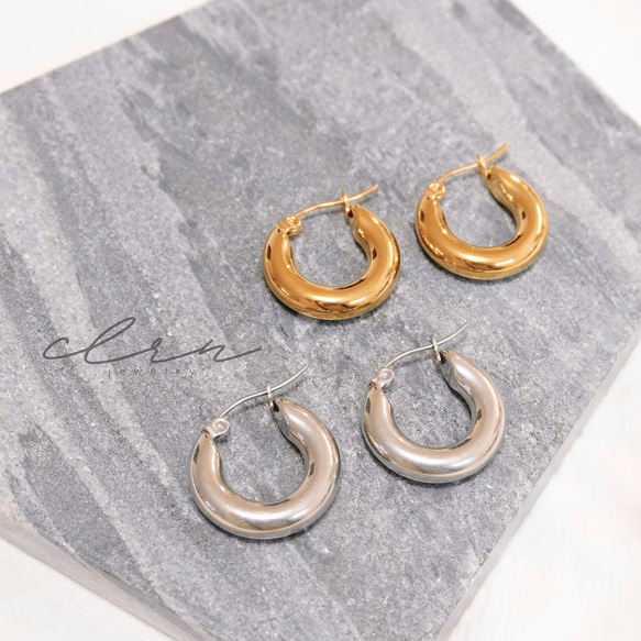 アレルギー対応〟サージカルステンレス 錆びにくい ゴールド シルバー