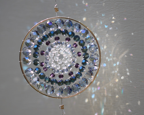 【ギフトBOX付】願望実現＆癒しサンキャッチャー ギフトBOX付】願望実現＆癒しサンキャッチャー