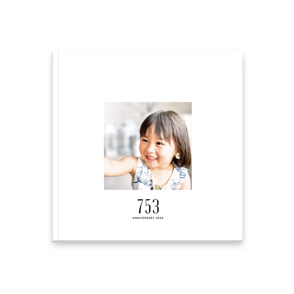 七五三フォト アルバム LIGHT 12p 11-30cut［表紙写真あり