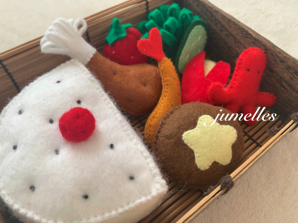 お子さんの大好きなおかずたっぷり弁当｜おままごと｜教育｜モンテッソーリ 4枚目の画像