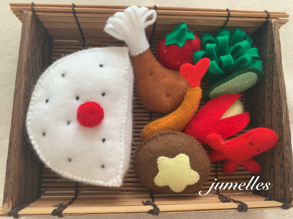 お子さんの大好きなおかずたっぷり弁当｜おままごと｜教育｜モンテッソーリ 3枚目の画像