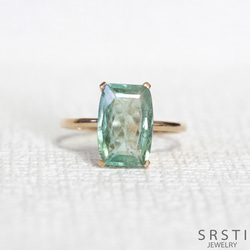 ☆一点物☆バイカラートルマリン K18GP リングC 指輪・リング SRSTI