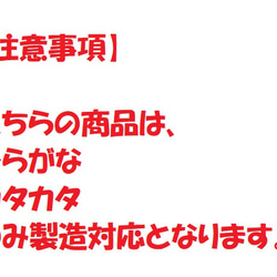 オーダー/おなまえ刺繍ワッペンかなカナ用/長方形3cm×1cm/文字フチ同色仕様/ネーム 文字 名札 9枚目の画像