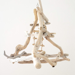 【セミオーダー】流木ハンギングバードジム M 2枚目の画像