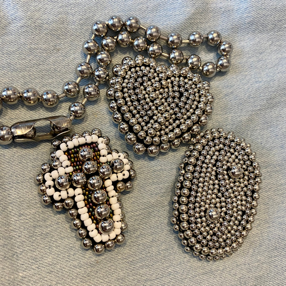 タケコブター ビーズ刺繍ブローチ ハンドメイドアクセサリー タケコブター ビーズ刺繍ブローチ ハンドメイドアクセサリー