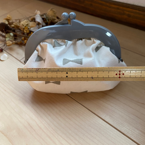 受注製作】プラフレーム リボンプラスチックがま口 タバコケース iQOS  