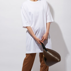 wmg. Cosme repellent long length T-shirt / black 3枚目の画像