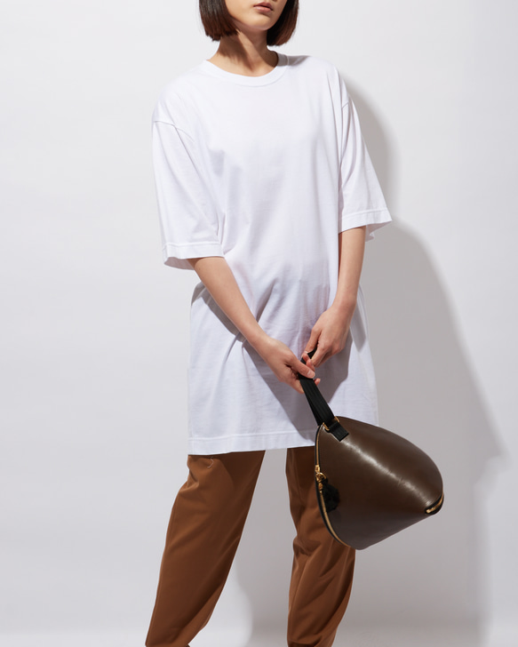 wmg. Cosme repellent long length T-shirt / black 3枚目の画像