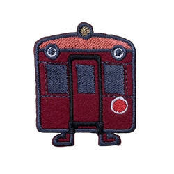 刺繍ワッペン　乗り物【電車２2】 1枚目の画像