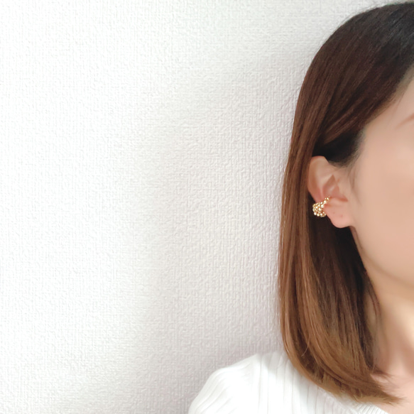 EAR CUFF＆EARRING:「Light」wrap 6枚目の画像