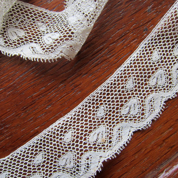 ココア ブラウン レース フランスアンティーク風 巾着 ココア ブラウン レース フランスアンティーク風 巾着