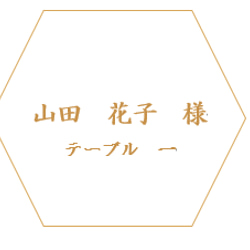 ※真由様※アゲート＆ジオードwedding エスコートカード　（菱形、六角形）金字風　50枚 2枚目の画像