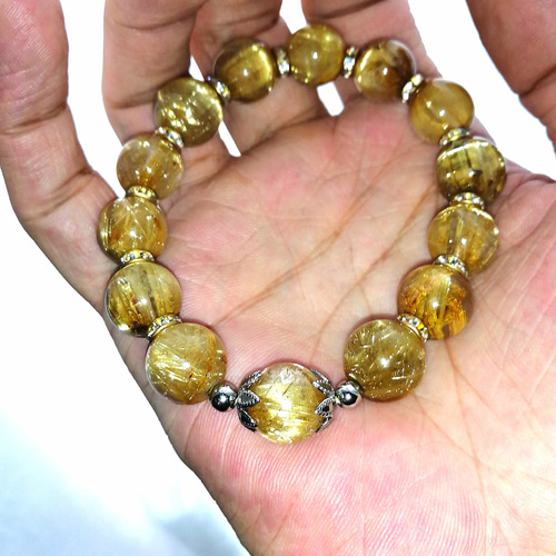 ハイグレード！！　タイガータイチンルチルブレス8㎜（新品未使用）キャッツ入り 153149953_th.jpg?